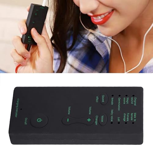 Image of Yafa Portable Microphone Sound Effect Live Broadcast Voice Disguiser /Changer for Mobile Phone PC Laptops PS4 Xbox One Games