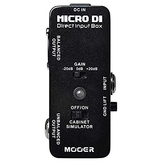 Mooer MICRO DI - Pedal de efectos