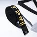 TANZEQI Custom Embroidered Black Belt for Taekwondo Karate Hapkido Martial Arts/Coach Belt Karate Judo/Custom Black Belt Name (125.98“/320cm)