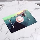 La plus haute résistance à la chaleur du set de table est de 100 ℃ (212℉), ce qui peut protéger votre table à manger contre les brûlures.