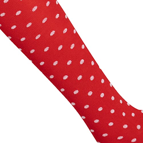 Mysocks Unisex Combed Cotton Knee High Socks Polka Dot Design | Seamless Toe | Smooth in Texture | Reflect Your Style2