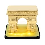 3D時計カレンダー 2026年 デスクカレンダー 3Dメモパッド 記録、計画、習慣追跡、ブックマーク、ギフト、3Dメモパッド デスクトップ装飾用の紙彫刻アート。