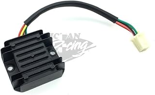 HaIlm Motorcycle Voltage Regulator For 5 Pin FXD ZJ 12V GY6 50cc 125cc 150cc Motorcycle 5 Wire Voltage Regulator Rectifier (Color : Male Plug)