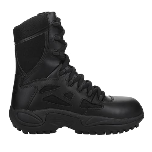 Image of Reebok Work Rapid Response RB 8 inch CT Boot Women's Boot, 10 C /D US, Black