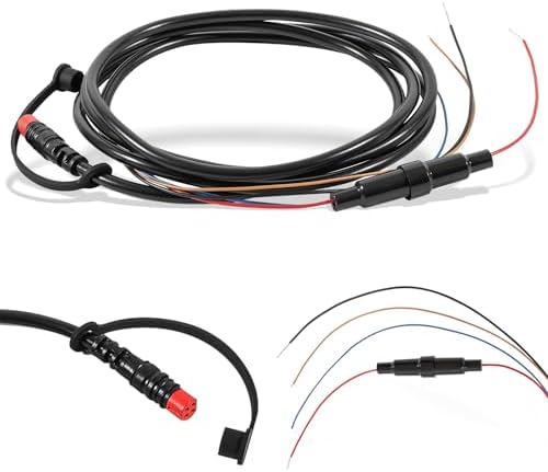 Zymurgoes 010-12199-04 Power/Data Cable 4-Pin Replaces for Garmin Striker Echo, Striker Plus, Striker Vivid, Striker 4, Fishfinder, Echomap