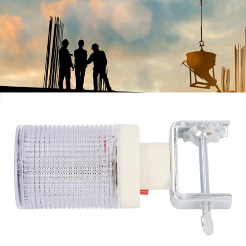 Luz de advertência estroboscópica solar BORDSTRACT, lâmpada LED solar vermelha azul de 1500mah funci