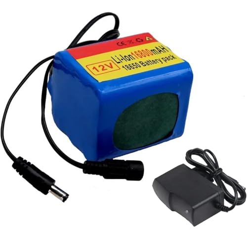 HELINAZI Lithium-Ion Battery Pack 12V 16800Ah 3S3P Rechargeable Battery Built-in BMS for Digital Products with 12.6V 2A Charger - Image 3