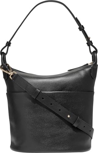 Image of Cole Haan womens Essential Leather Soft Bucket