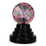 Grandes regalos de Navidad: la luz de plasma mágica despertará la curiosidad de los niños, traerá fantasías científicas de los niños a la vida real. La bola de plasma es el regalo perfecto para tus hijos, novio y novia en cumpleaños, Navidad y todos los festivales. También es una gran decoración para tu dormitorio, sala de estar, oficina, escritorio o cualquier lugar.