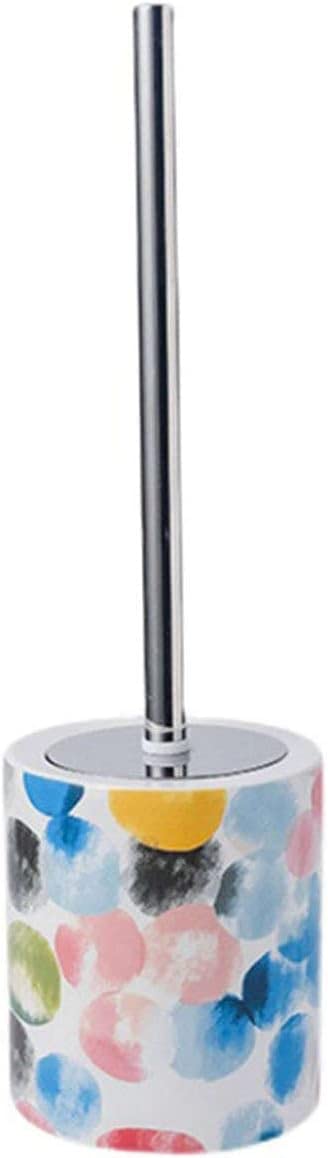 Dispenser per Sapone Liquido, Porta scopino colorato Pulitore-Porta colorato-Porta(Toilet Brush Holder)
