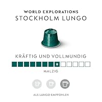 NESPRESSO ORIGINAL Stockholm Lungo 100 Kaffeekapseln | Arabica Kaffee | Dunkle Röstung | Intensität 8 – Ansicht 2