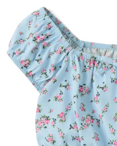 Image of The Children's Place Girls' Smocked Short Sleeve Tops