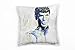Paul Sinus Art Star Trek Mr Spock Coussin Décoratif 40 x 40 cm pour canapé Lounge Coussin – Décoration à wohlfühlen fabriqué en Allemagne, Microfibre, Beige, Bezug mit Füllung
