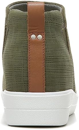Ryka Women's Vera Wedge Sneaker Olive Green Leather 8 M | Image 4