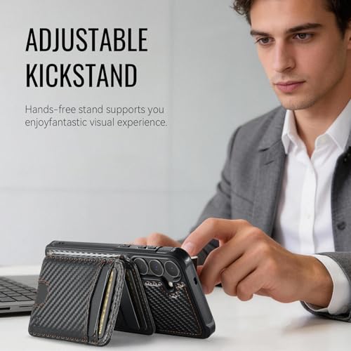 Usroom for Samsung Galaxy S25 Case Wallet Compatible with Magsafe by Usroom - Used condition - Image 5