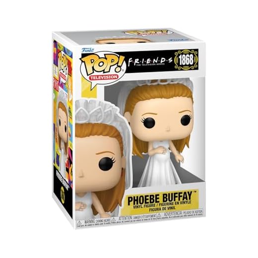 Funko Pop! TV: Friends - Phoebe Buffay - Wedding Dress - Collectable Vinyl Figure - Gift Idea - Official Merchandise - Toys for Kids & Adults - TV Fans - Model Figure for Collectors and Display