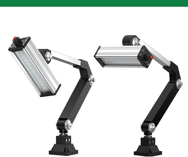 Aluminum Alloy Industrial Lighting CNC Work Light 800 Lumens 110-220V LED Lathe Drilling Milling Machine Lights Explosion-Proof Waterproof Light Machine Repairing Lamp (8)