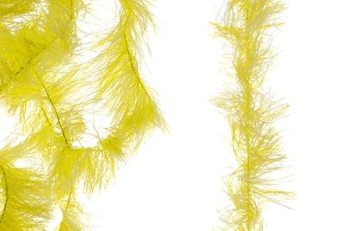Montana Fly Company Fly Tying Senyo's Super Satin Chenille - Yellow 30mm