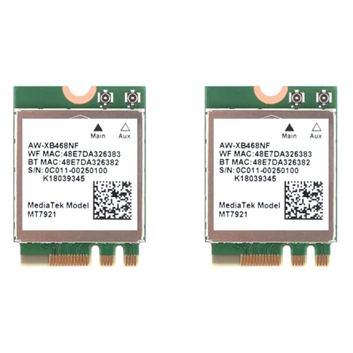 Carte réseau MT7921 WiFi 6 pour télétravailler sans coupure sur votre ordinateur portable
