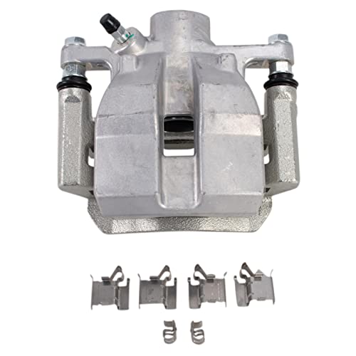 Image of TRQ Rear Left Brake Caliper w /Bracket Drivers Side