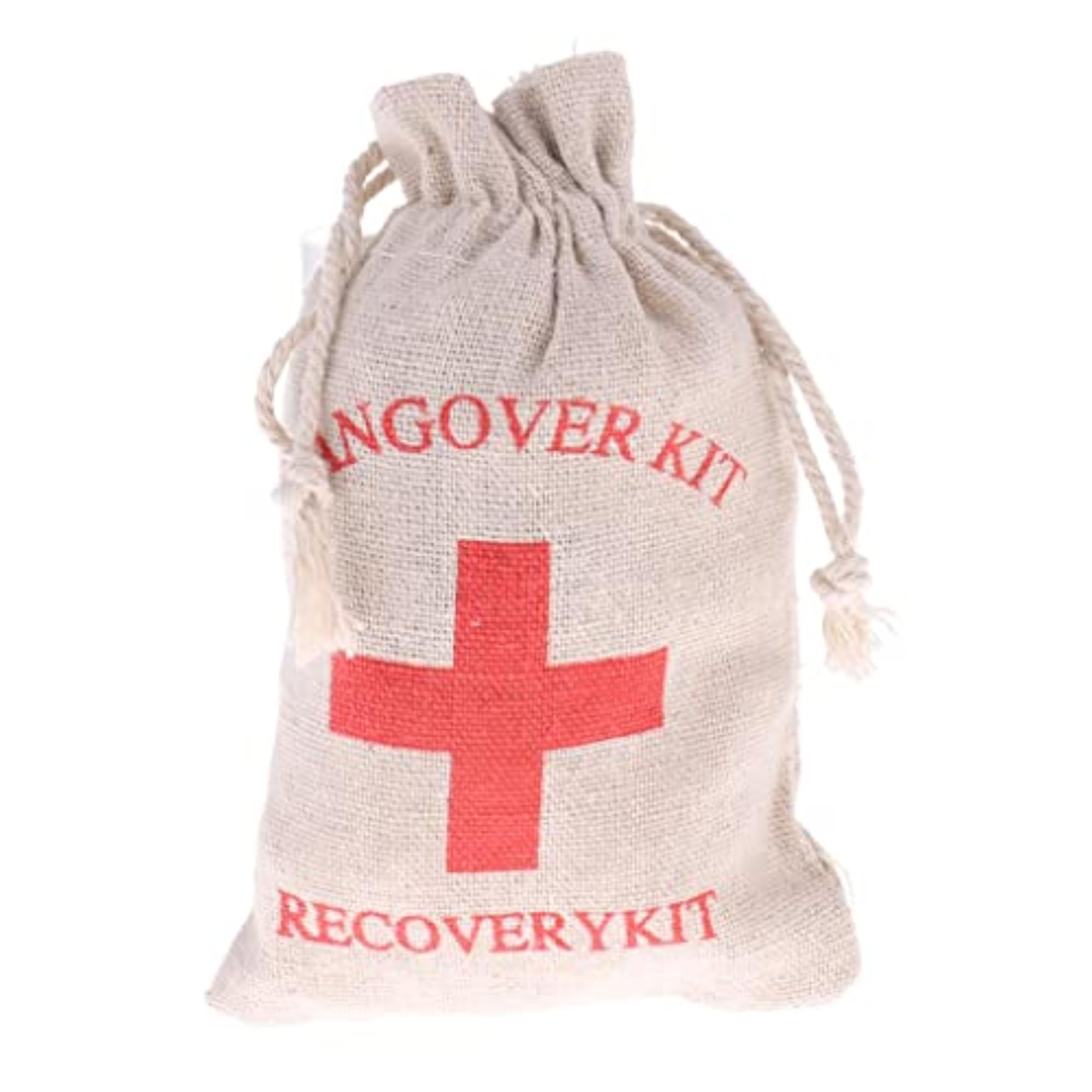 10 Pieces Hangover Kit Muslin Cotton Bags for Parties