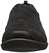 Clarks Women's CloudSteppers Sillian Paz Slip-On Loafer, Black Synthetic Nubuck, 8 M US