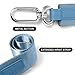 Mum's memory Wristlet Keychain for Women and Men，Key Chain Holder，Wrist Lanyard for Keys(Light Blue)