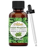 Artizen Sweet Marjoram Essential Oil (100% PURE & NATURAL - UNDILUTED) Therapeutic Grade - Huge 1oz Bottle - Perfect for Aromatherapy, Relaxation, Skin Therapy & More!