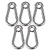 Produktbild 5 stücke M6 Secure Lock 304 Edelstahl 60mm Haken Karabineröse
