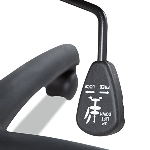 Alera Alera Etros Series Suspension Mesh Mid-Back Synchro Tilt Chair, Supports Up to 275 Lb, 15.74" to 19.68" Seat Height, Black by Alera - Image 9