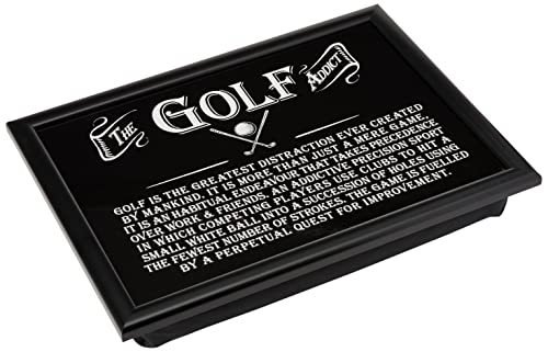 Image of Arora The Ultimate Gift for Man 8821 Golf Lap Tray, Multicolour, 1 Count (Pack of 1)