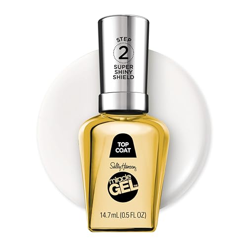 Sally Hansen Miracle Gel Nail Polish Super Shiny Shield...