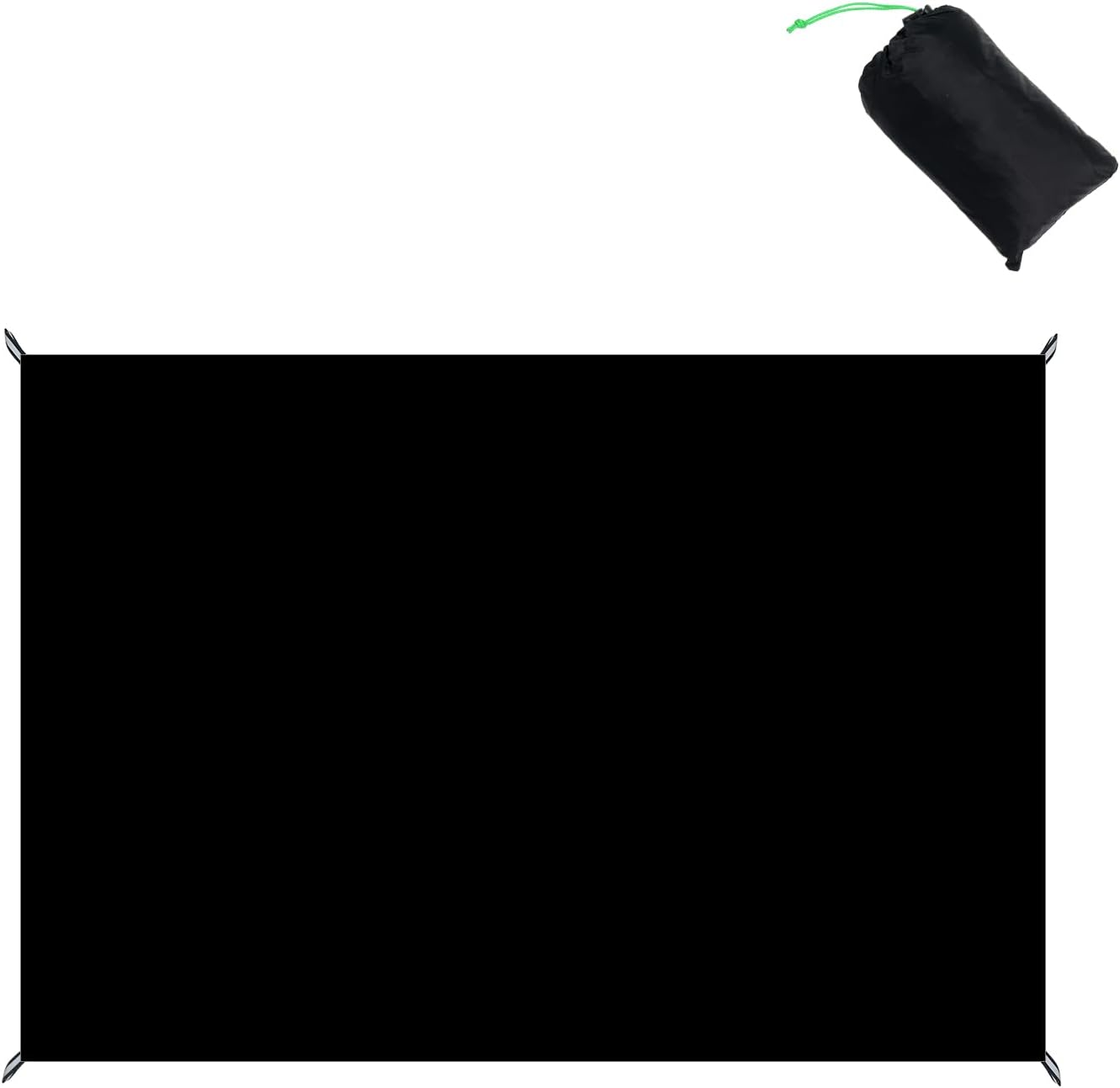 Wind Tour Lona multifuncional impermeable con bolsa de transporte para tienda de campaña ultraligera al aire libre huella para acampar en tierra