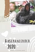 Hasenkalender 2020 : Kaninchen Kalender 2020 - Dein Babyh?schen Terminkalender Mit Wochenplaner und Monatskalender 1 Woche 2 Seiten, to Do Listen, Feiertage - Softcover - Originelle Geschenkidee F?r H 1713265125 Book Cover