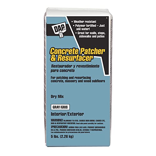 Patch and Resurfacer, 5 lb., Pack, Gray