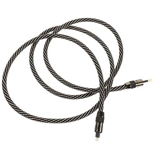 Cable de audio óptico Toslink macho a macho para conectar barras de sonido y televisores 7
