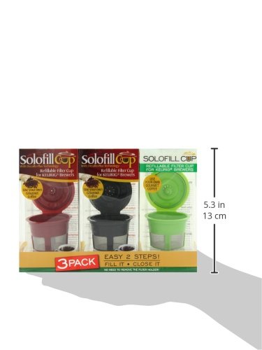 Solofill Cup, Refillable Cup For Keurig 