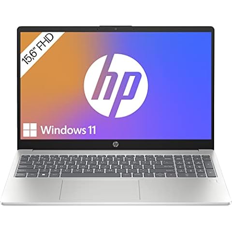 HP Laptop | 15,6 Zoll FHD IPS Display | AMD Ryzen 7 7730U | 16 GB RAM | 512 GB SSD | AMD Radeon-Grafik | Windows 11 Home Cover