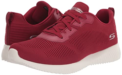 Skechers womens 32504w Sneaker, Red, 5 Wide US