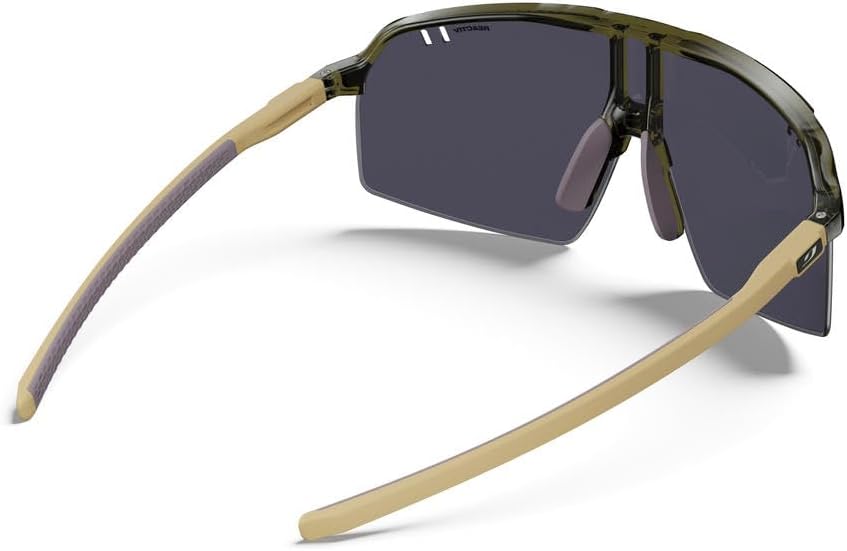 Julbo Intensity Performance Sunglasses for Men & Women w Full Venting, Panoramic View for Active Sports - 100% UV Protection