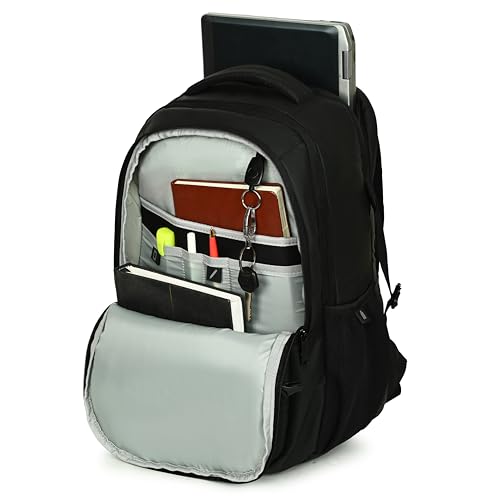 Image of HOT SHOT QUANTUM 1355| 35 L unisex laptop backpack |15.6 inch|Detachable Key Ring,|Trolley sleeve|laptop bag for men|office & college|bag for men & women