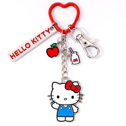 Hello Kitty Keyring with Charms