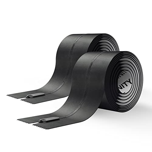 Image of AC Infinity Peel and Stick Zipper 2-Pack, 7 ft. x 3 in. Heavy Duty Dust Barrier, Double Sided Zipper for Grow Rooms, Greenhouses, Construction Sites, and Repair Zones