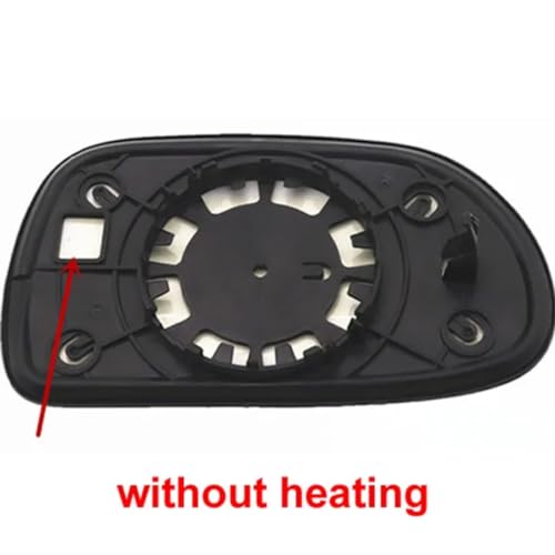 Verre de rétroviseur gauche pour Geely Emgrand EC715 2009-2013 dégivrant - 4
