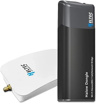 Wi-Fi HaLow Dongle IEEE 802.11ah Protocol 1km Ultra-Long-Range Wi-Fi or Ethernet Cable Lower Power Consumption Wireless Network Bridge 902-928MHz Dongle STA+H7608