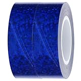 Mipcase 2 Rollen Holografisches Klebeband Selbstklebendes Reißfestes Gewebeband Stark Haftendes...