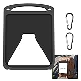 Starlink Mini Case Cover, Silicone Starlink Mini Travel Case Waterproof and Shockproof Anti-Scratch Starlink Mini Case with Hook to Hang Starlink Mini Accessories on The Backpack for Non-Stop Signal