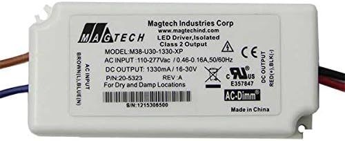 MagTech - 38-Watt, 1330mA Constant Current LED Driver