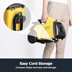 Eureka 3670M Canister Cleaner, Lightweight Powerful Vacuum for Carpets and Hard floors, w/ 5bags,Yellow Eureka 3670M Canister Cleaner Lightweight Powerful Vacuum for Carpets and Hard floors w 5bagsYellow