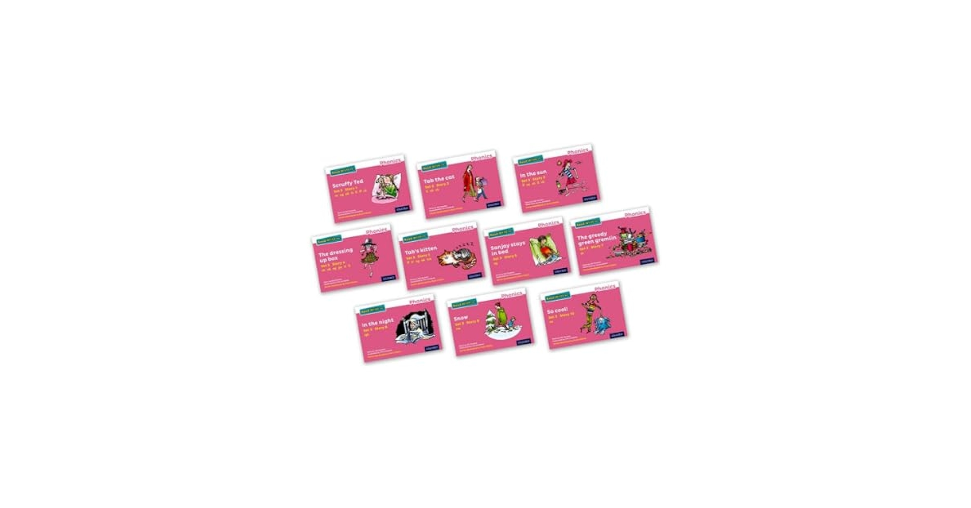 Read Write Inc. Phonics: Pink Set 3 Storybooks Mixed Pack of